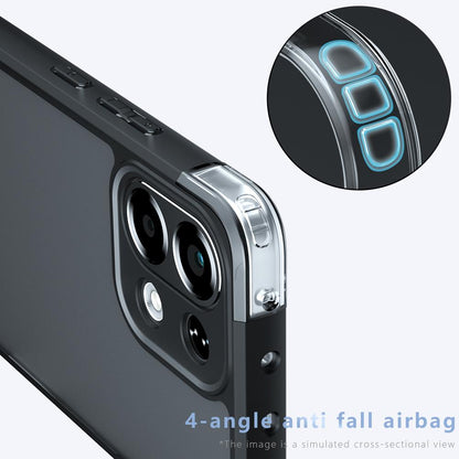 OPPO K13x Armor Precise Hole PC Hybrid TPU Phone Case with Full Protection Shockproof Cover