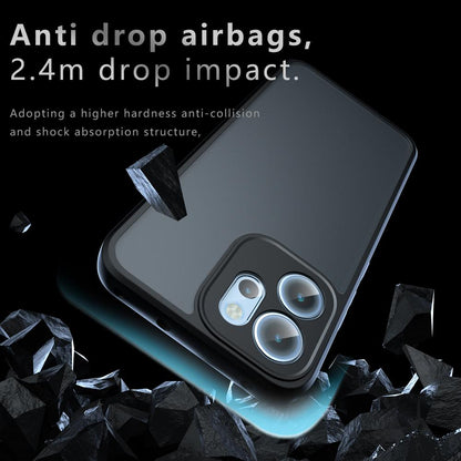 OPPO Reno14 F 5G Armor Precise Hole PC Hybrid TPU Phone Case with Full Protection Shockproof Cover