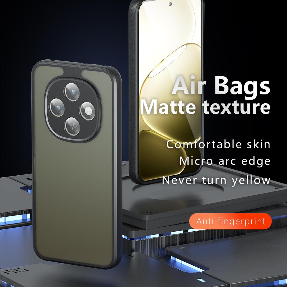 OPPO F31 Pro 5G Armor Precise Hole PC Hybrid TPU Phone Case with Full Protection Shockproof Cover