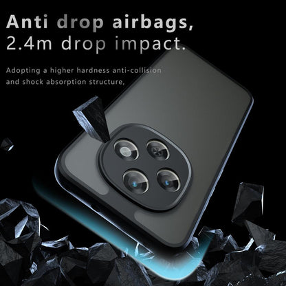 OPPO F31 Pro 5G Armor Precise Hole PC Hybrid TPU Phone Case with Full Protection Shockproof Cover