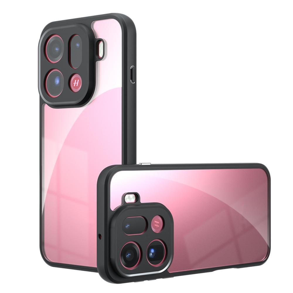 OPPO Find X9 Pro Armor Precise Hole PC Hybrid TPU Phone Case with Full Protection Shockproof Cover