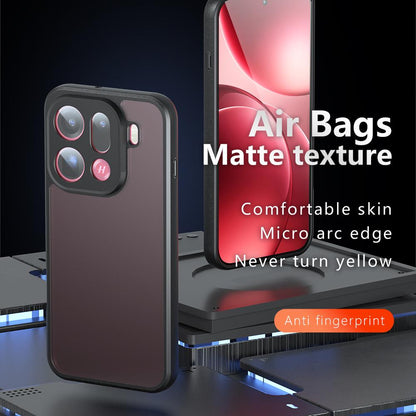 OPPO Find X9 Pro Armor Precise Hole PC Hybrid TPU Phone Case with Full Protection Shockproof Cover