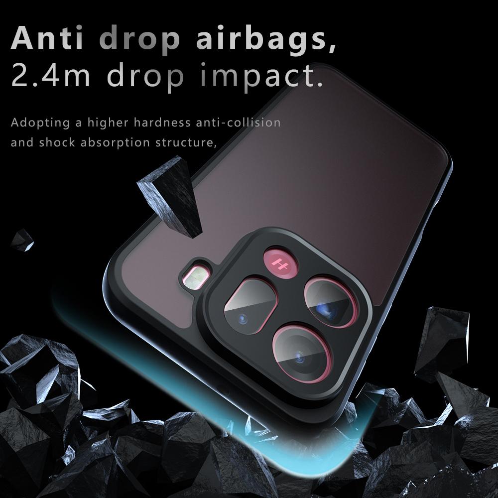 OPPO Find X9 Pro Armor Precise Hole PC Hybrid TPU Phone Case with Full Protection Shockproof Cover