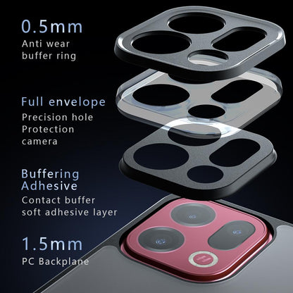 OPPO Find X9 Armor Precise Hole PC Hybrid TPU Phone Case with Full Protection Shockproof Cover