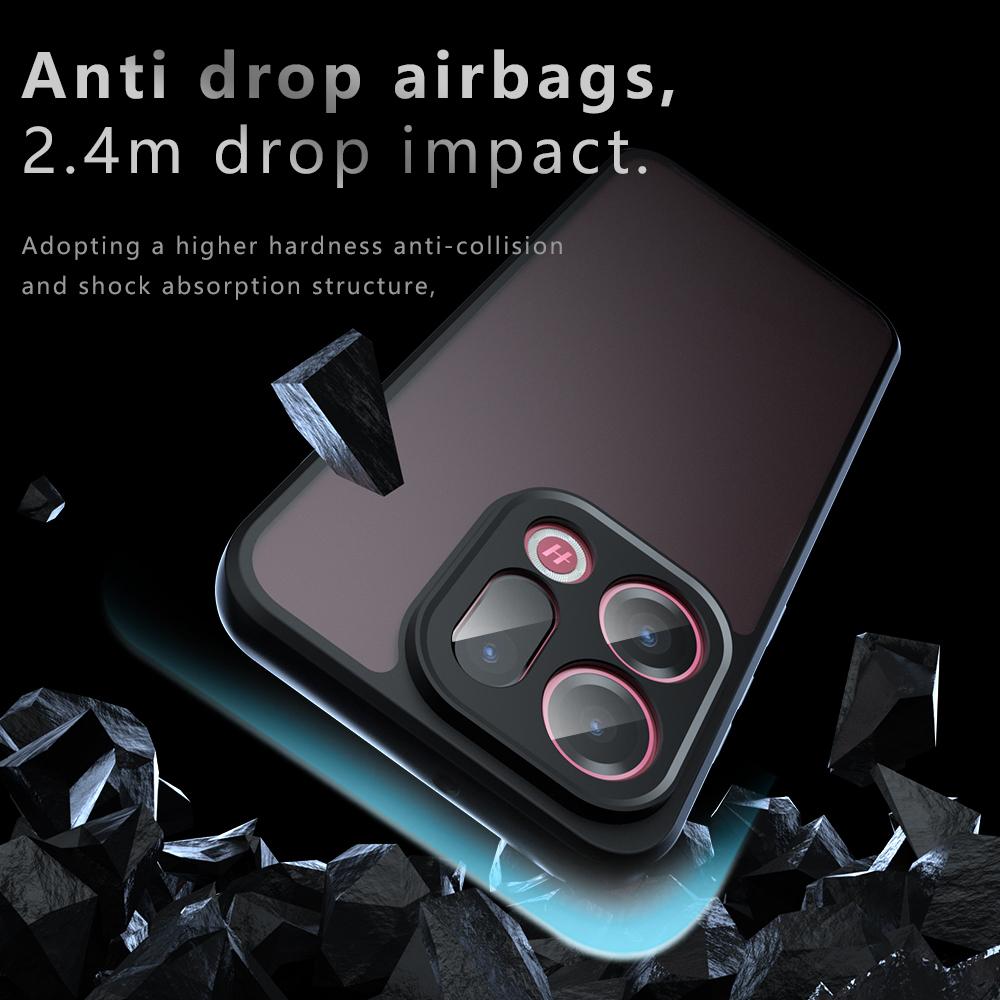 OPPO Find X9 Armor Precise Hole PC Hybrid TPU Phone Case with Full Protection Shockproof Cover