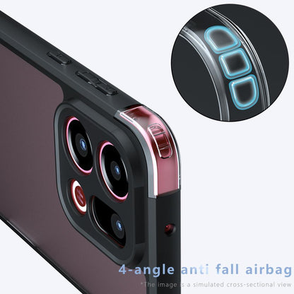 OPPO Find X9 Armor Precise Hole PC Hybrid TPU Phone Case with Full Protection Shockproof Cover