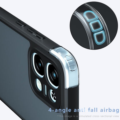 OPPO A6 Pro Armor Precise Hole PC Hybrid TPU Phone Case with Full Protection Shockproof Cover