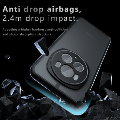 Honor Magic6 Pro Armor Precise Hole PC Hybrid TPU Phone Case with Full Protection Shockproof Cover