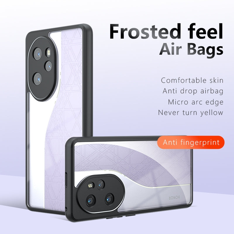 Honor 100 Pro Armor Precise Hole PC Hybrid TPU Phone Case with Full Protection Shockproof Cover