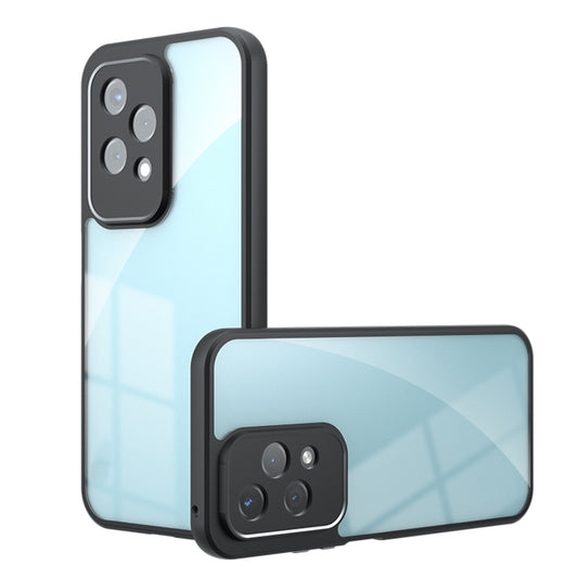 Honor 200 Lite Armor Precise Hole PC Hybrid TPU Phone Case with Full Protection Shockproof Cover