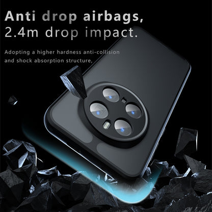 Honor Magic7 Pro Armor Precise Hole PC Hybrid TPU Phone Case with Full Protection Shockproof Cover