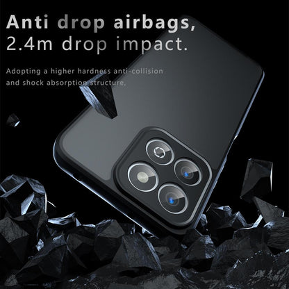 Honor X7c Armor Precise Hole PC Hybrid TPU Phone Case with Full Protection Shockproof Cover