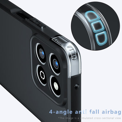 Honor Play 60 Plus Armor Precise Hole PC Hybrid TPU Phone Case with Full Protection Shockproof Cover