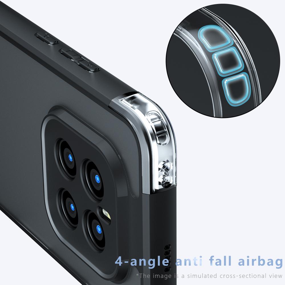 Honor GT Pro Armor Precise Hole PC Hybrid TPU Phone Case with Full Protection Shockproof Cover