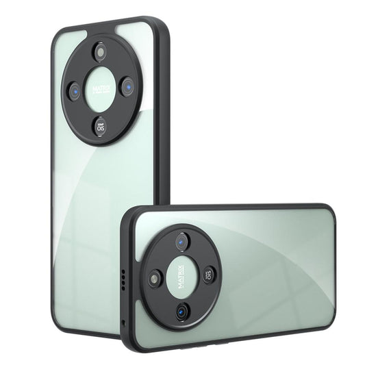 Honor X70 5G Armor Precise Hole PC Hybrid TPU Phone Case with Full Protection Shockproof Cover