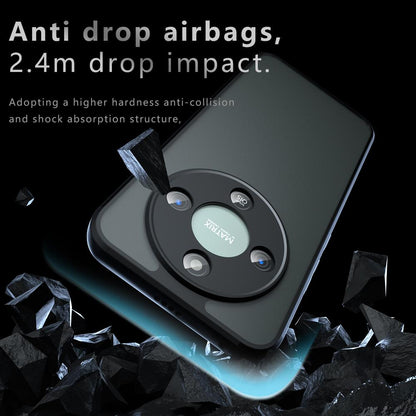 Honor Magic8 Lite Armor Precise Hole PC Hybrid TPU Phone Case with Full Protection Shockproof Cover