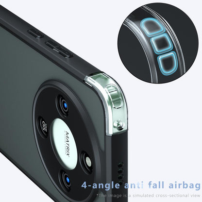 Honor X9d 5G Armor Precise Hole PC Hybrid TPU Phone Case with Full Protection Shockproof Cover