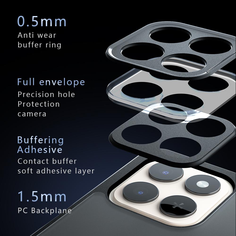 Honor 400 Smart 5G Armor Precise Hole PC Hybrid TPU Phone Case with Full Protection Shockproof Cover