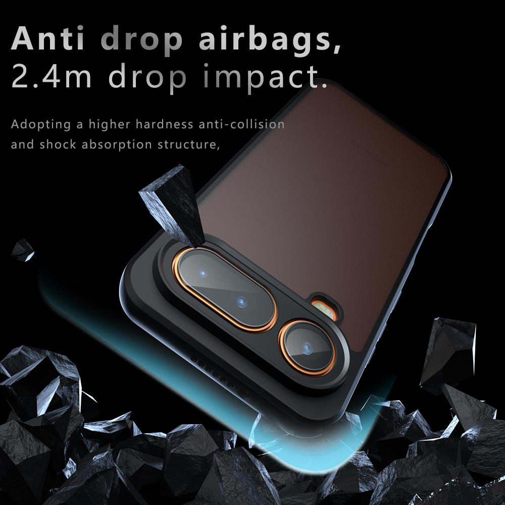 Honor Magic8 Pro Air 5G Armor Precise Hole PC Hybrid TPU Phone Case with Full Protection Shockproof Cover