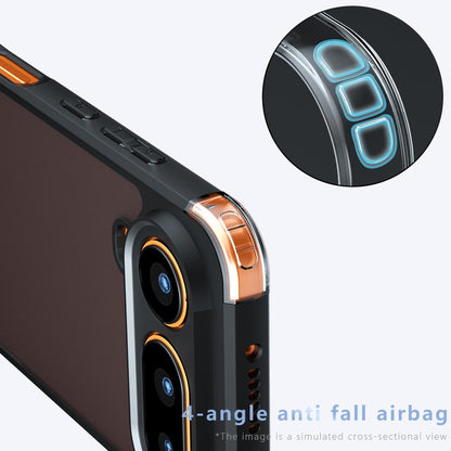 Honor Magic8 Pro Air 5G Armor Precise Hole PC Hybrid TPU Phone Case with Full Protection Shockproof Cover