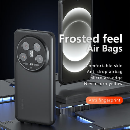 Xiaomi 14 Ultra Armor Precise Hole PC Hybrid TPU Phone Case with Full Protection Shockproof Cover