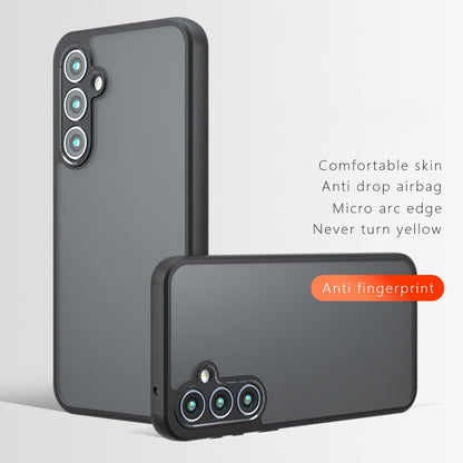 Samsung Galaxy A15 Armor Precise Hole PC Hybrid TPU Phone Case with Full Protection Shockproof Cover