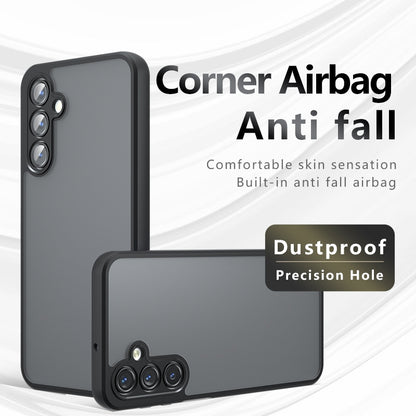 Samsung Galaxy A16 5G Armor Precise Hole PC Hybrid TPU Phone Case with Full Protection Shockproof Cover