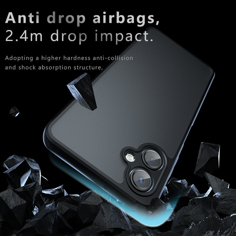 Samsung Galaxy A06 4G Armor Precise Hole PC Hybrid TPU Phone Case with Full Protection Shockproof Cover