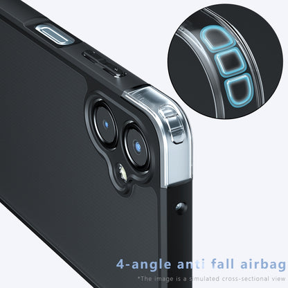 Samsung Galaxy A06 4G Armor Precise Hole PC Hybrid TPU Phone Case with Full Protection Shockproof Cover