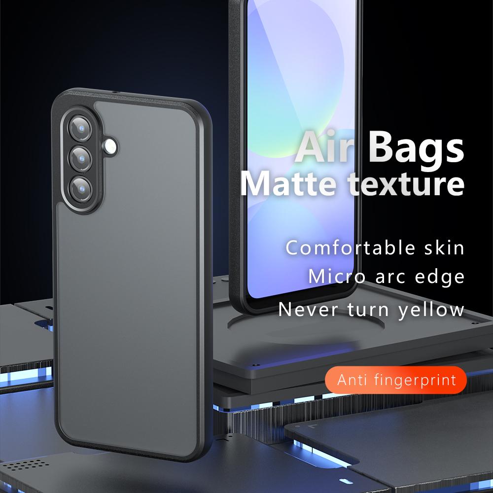 Samsung Galaxy A17 5G Armor Precise Hole PC Hybrid TPU Phone Case with Full Protection Shockproof Cover