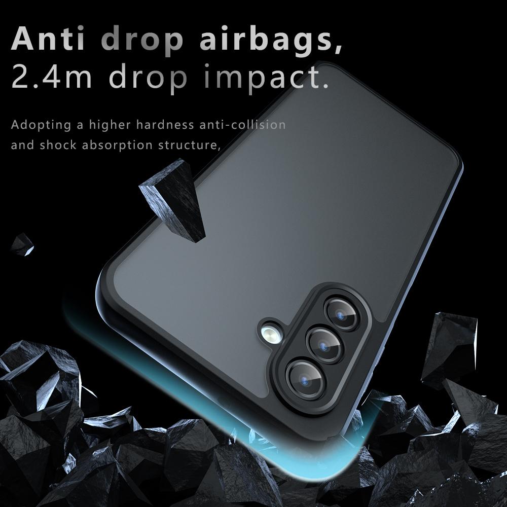 Samsung Galaxy A17 5G Armor Precise Hole PC Hybrid TPU Phone Case with Full Protection Shockproof Cover