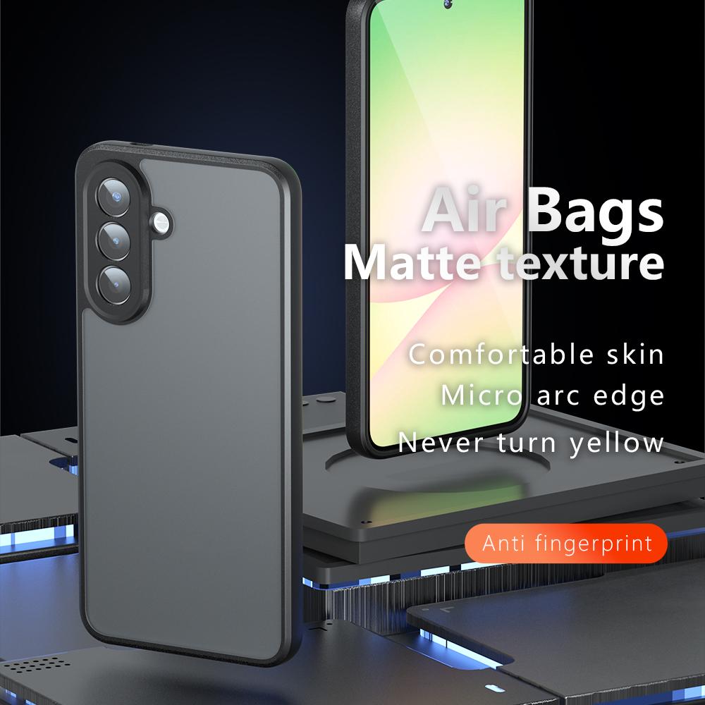 Samsung Galaxy A57 5G Armor Precise Hole PC Hybrid TPU Phone Case with Full Protection Shockproof Cover