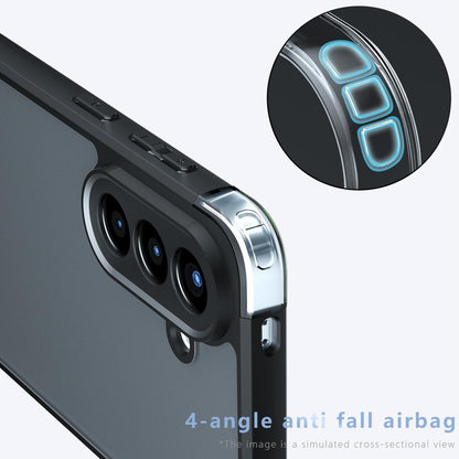 Samsung Galaxy A57 5G Armor Precise Hole PC Hybrid TPU Phone Case with Full Protection Shockproof Cover