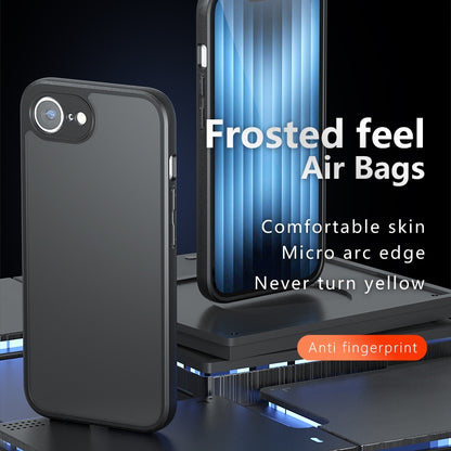 Apple iPhone 17e Armor Precise Hole PC Hybrid TPU Phone Case with Full Protection Shockproof Cover