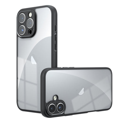 Apple iPhone 16 Pro Max Armor Precise Hole PC Hybrid TPU Phone Case with Full Protection Shockproof Cover