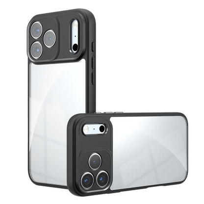 Apple iPhone 17 Pro Max Armor Precise Hole PC Hybrid TPU Phone Case with Full Protection Shockproof Cover