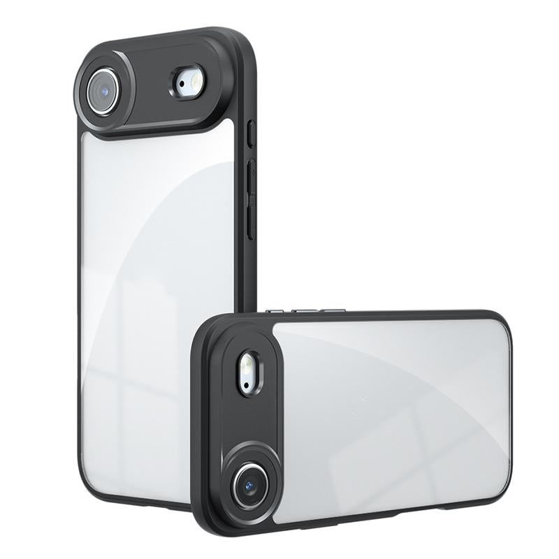 Apple iPhone Air Armor Precise Hole PC Hybrid TPU Phone Case with Full Protection Shockproof Cover