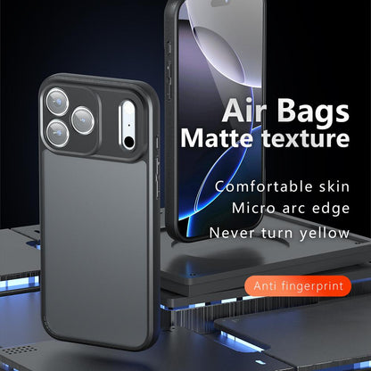 Apple iPhone Air Armor Precise Hole PC Hybrid TPU Phone Case with Full Protection Shockproof Cover