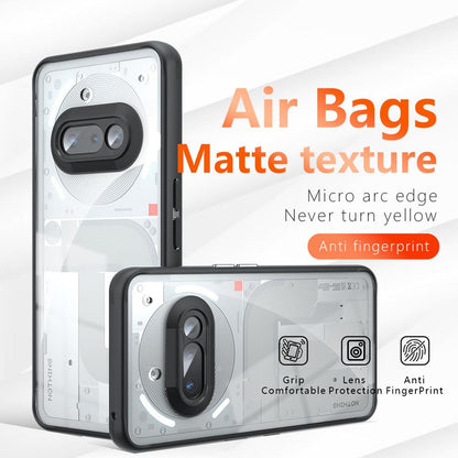 Nothing Phone 3a Armor Precise Hole PC Hybrid TPU Phone Case with Full Protection Shockproof Cover