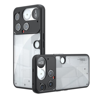 Nothing Phone 3 Armor Precise Hole PC Hybrid TPU Phone Case with Full Protection Shockproof Cover