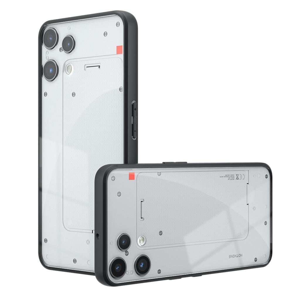 Nothing Phone 3a Lite Armor Precise Hole PC Hybrid TPU Phone Case with Full Protection Shockproof Cover