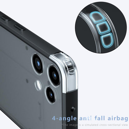 Nothing Phone 3a Lite Armor Precise Hole PC Hybrid TPU Phone Case with Full Protection Shockproof Cover