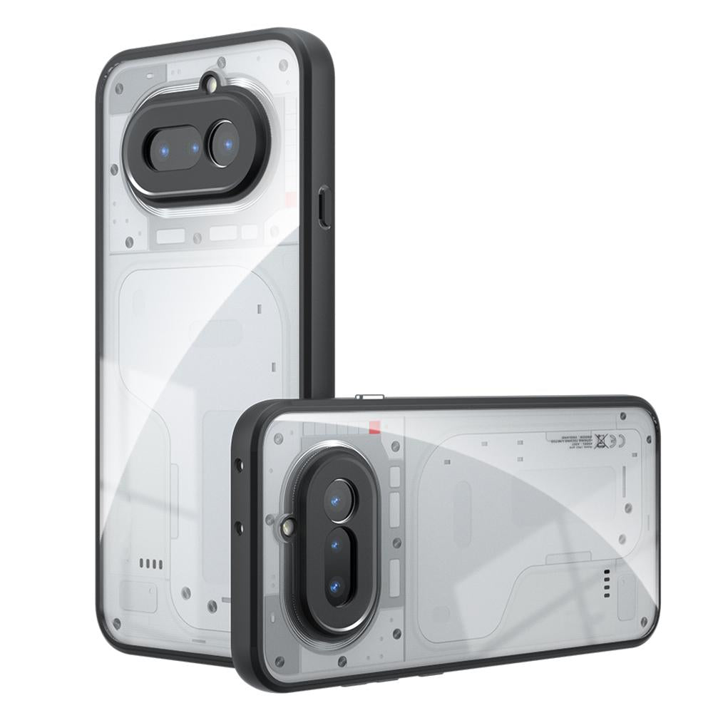 Nothing Phone 4a Armor Precise Hole PC Hybrid TPU Phone Case with Full Protection Shockproof Cover