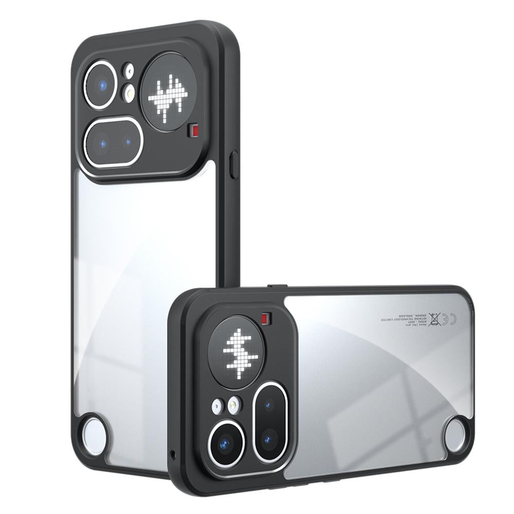 Nothing Phone 4a Pro Armor Precise Hole PC Hybrid TPU Phone Case with Full Protection Shockproof Cover