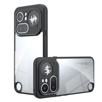 Nothing Phone 4a Pro Armor Precise Hole PC Hybrid TPU Phone Case with Full Protection Shockproof Cover