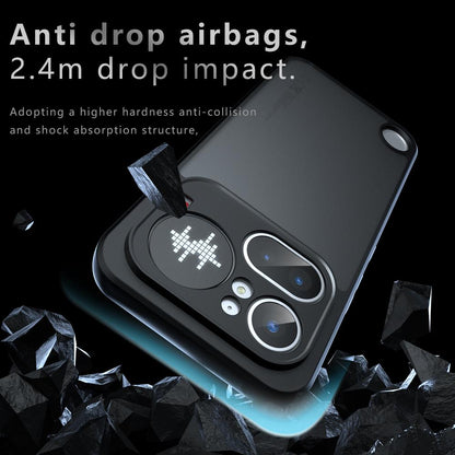 Nothing Phone 4a Pro Armor Precise Hole PC Hybrid TPU Phone Case with Full Protection Shockproof Cover
