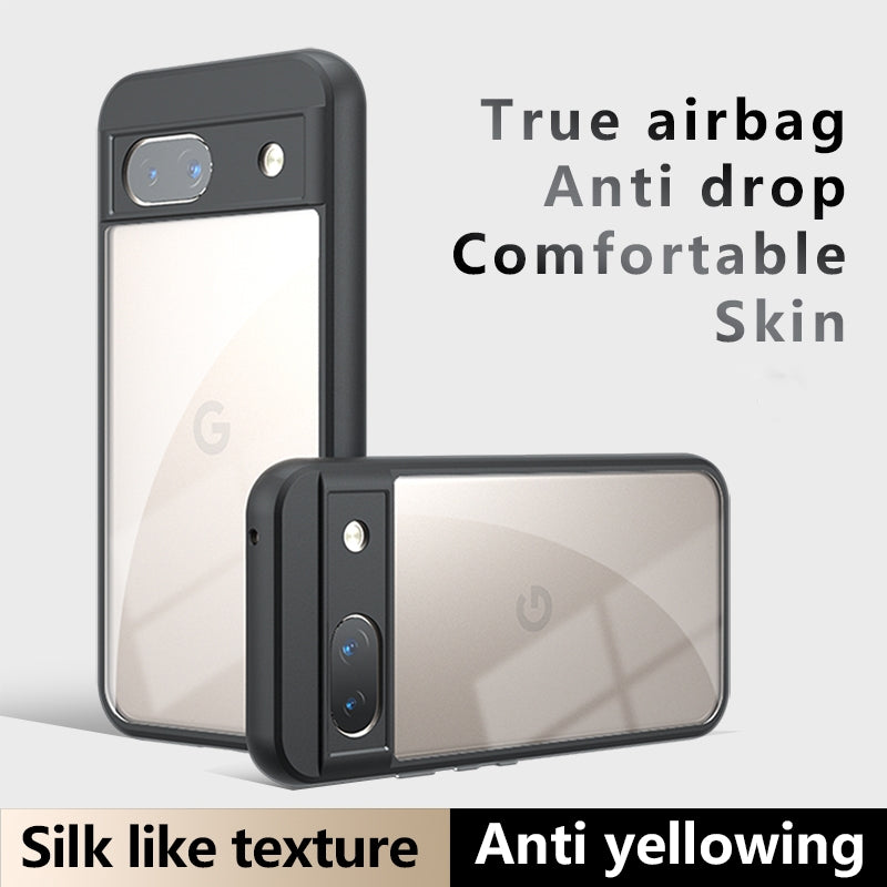 Google Pixel 8a Armor Precise Hole PC Hybrid TPU Phone Case with Full Protection Shockproof Cover
