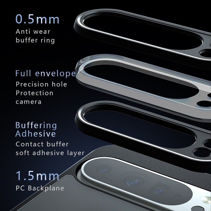 Google Pixel 9 Pro XL Armor Precise Hole PC Hybrid TPU Phone Case with Full Protection Shockproof Cover