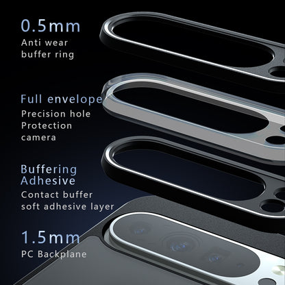 Google Pixel 9 Pro XL Armor Precise Hole PC Hybrid TPU Phone Case with Full Protection Shockproof Cover