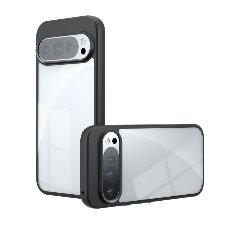 Google Pixel 9 Armor Precise Hole PC Hybrid TPU Phone Case with Full Protection Shockproof Cover